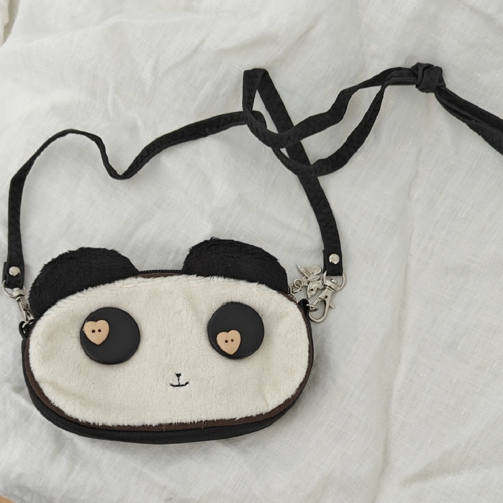 Panda Design Kids Shoulder Bag - Black and White